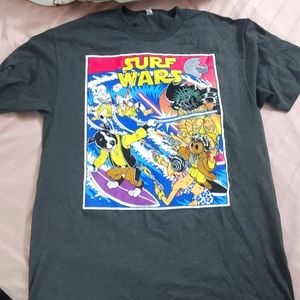 Pip dream surf Co. Surf wars star wars funny shirt